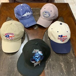 Assorted fishing caps, bundle deal